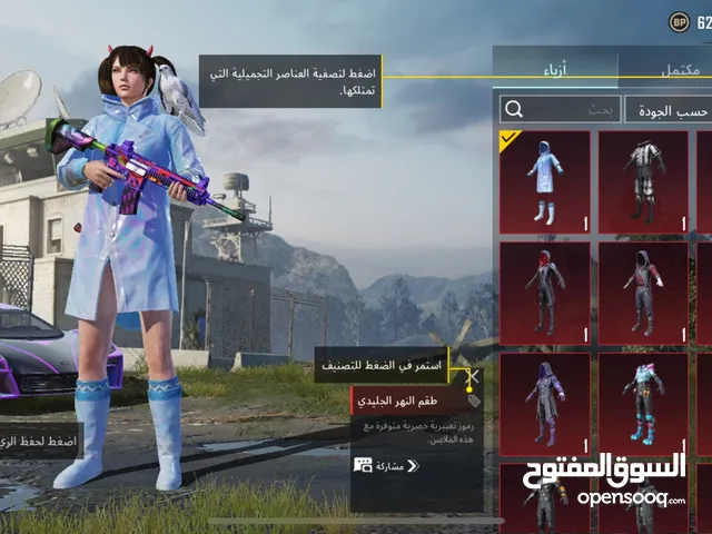 Pubg Accounts and Characters for Sale in Ajman