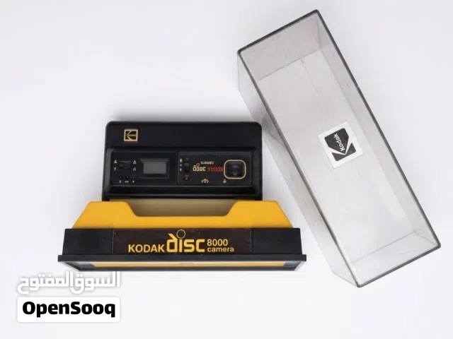 تحفة الثمانينات النادرة – كاميرا Kodak Disc 8000 الأصلية