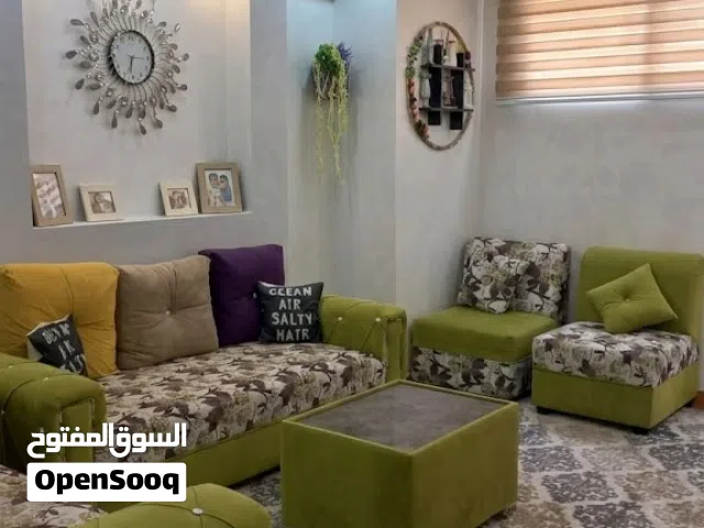 طقم كنب تفصيل  شبه جديد