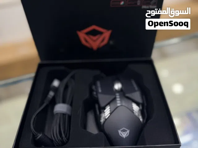 ماوس قيمنق ميتيون GM80 ميكانيكال جديد بالكرتون (ماكرو ووزن متحكم فيه) - Meetion MT-GM80