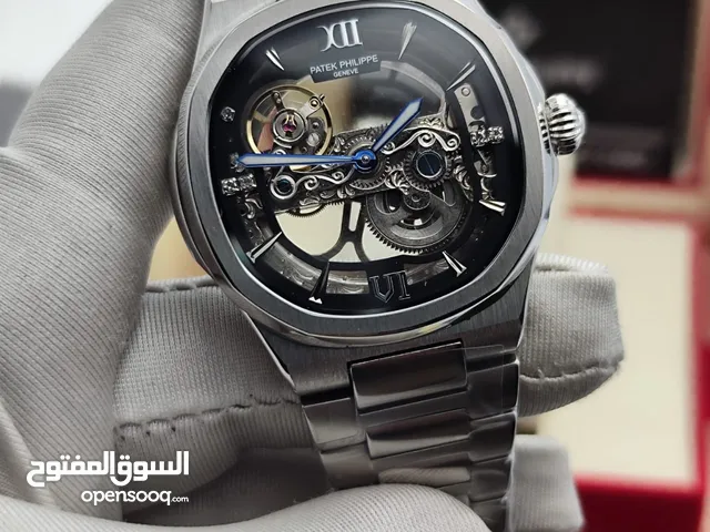 ساعات رجالي من ماركة باتك فليب وادمرباقيت توماتيك ماستر كوالتي جوده عاليه جدا توصيل لجميع المناطق.