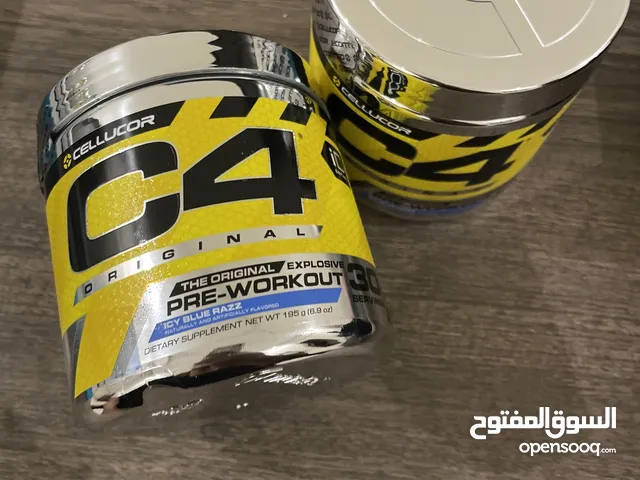 Pre workout  C4  Icy blue razz 30 servings  1 for 12  2 for 20