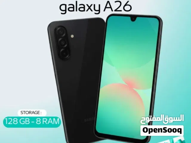 SAMSUNG A26 ( 128GB ) / RAM 6 NEW /// سامسونج ايه 26 ذاكرة 128 الرام 6 الجديد