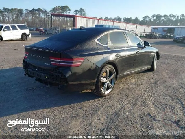 جنسز G80 Sport V6 داخل احمر 2024