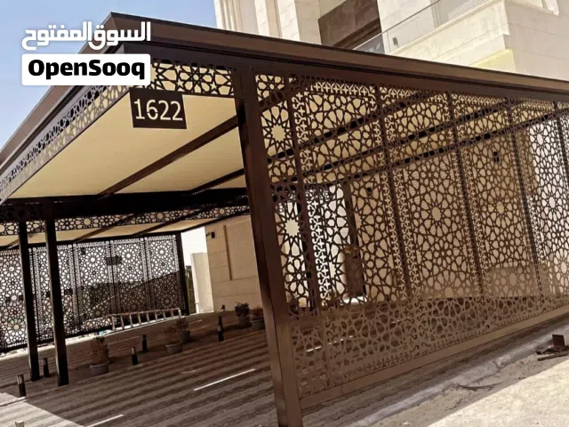 حداد مظلات خشبي كيرلي كسباني مظلات غرف ديوانية