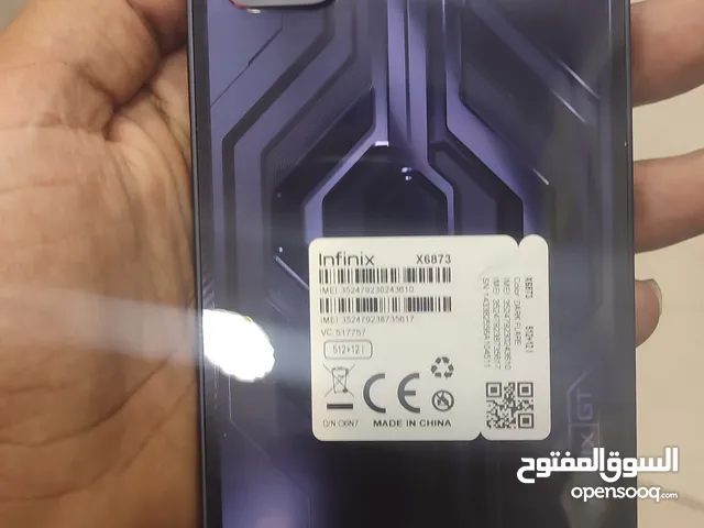 Infinix GT 30 Pro جهاز استخدام بسيط شامل كل الملاحقات   الرام 12 الذاكره 512   بوبجي 120 فريم حقائق