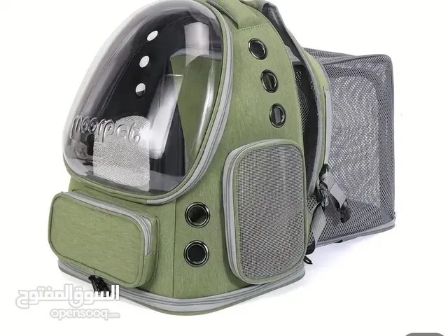 Cat accessories  , New . Carrier bag, nail cutter ,plate for eating, comfortable bed