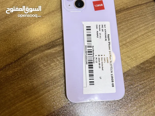 Apple iPhone 14 Plus 128 GB in Baghdad