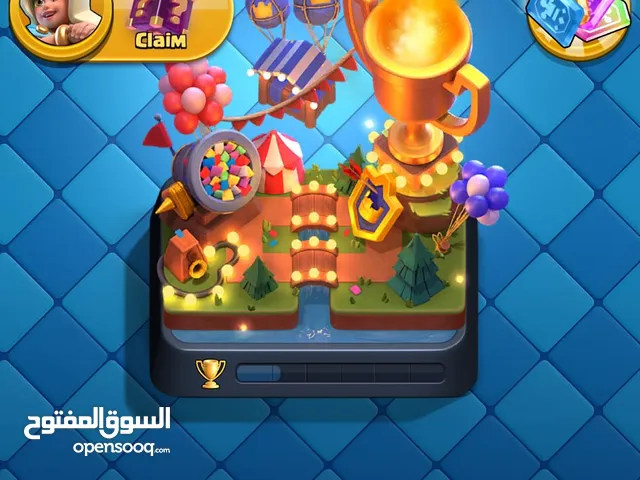 حساب كلاش رويال شبه ماكس
