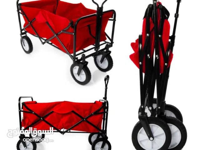 Foldable Utility Wagon Cart – Heavy Duty with Large Wheels