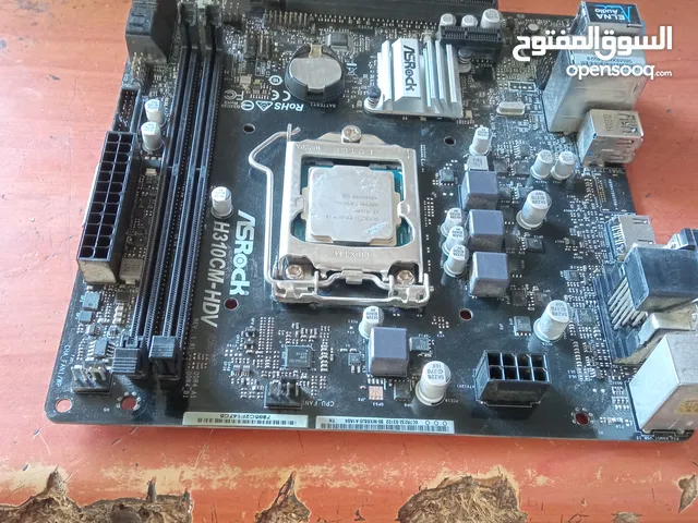 لوحة h310 مع معالج i3-9f بس ع 250 موجود في بيت لحم متوفر توصيل