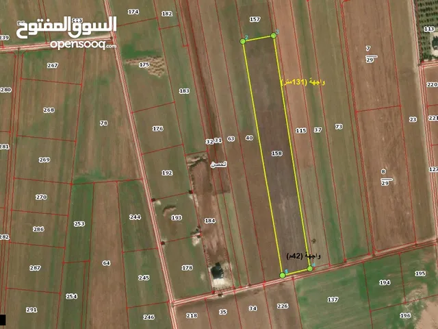 ارض مشتركة 1870متر في الحصن ضمن حوض ام الابار الغربية جنوب طريق الصوامع