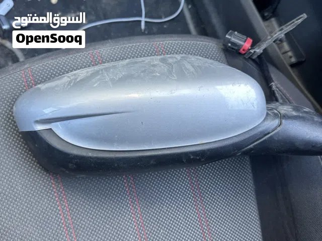 مراية يمين كيا فورتي 2017 عادية من غير فليتشة لون رصاصي