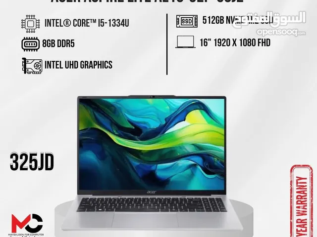 لابتوب ايسر اي 5 Laptop Asus i5 بافضل الاسعار