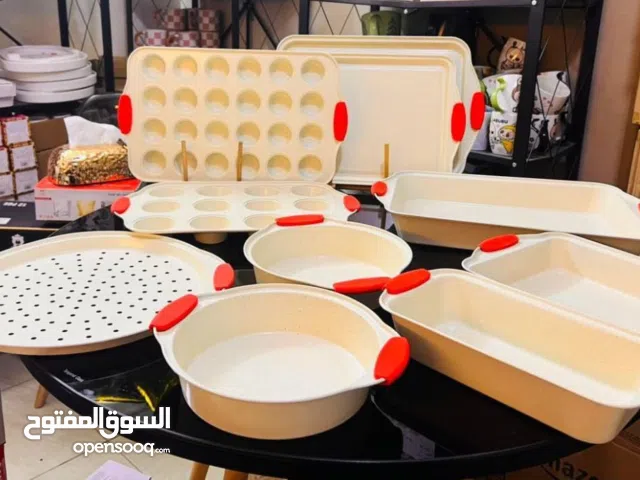 طقم مخبوزات قوالب كيك 10 قطعه خامه جرانيت يد سيلكون  طقم رروعه