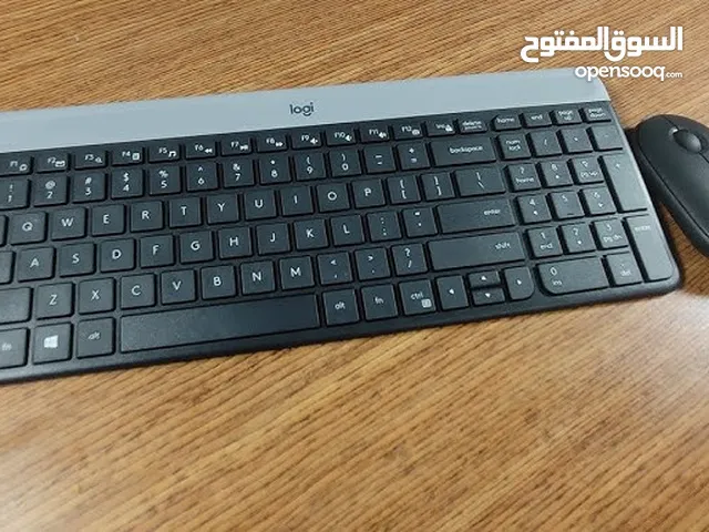 لوحة مفاتيح و ماوس لاسلكيان Logitech MK470 SLIM من لوجيتك جديده بسعر حرق