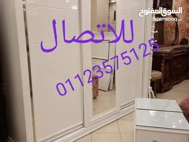 غرفة نوم بيضاء تقسيط