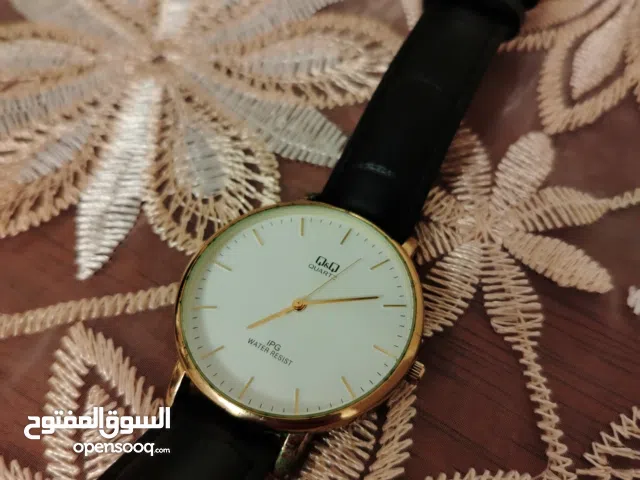 ساعه يد رجالي فاخره للبيع بسعر مغري نوع Q or Q