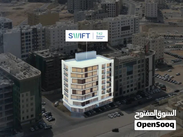 مكتب جديد للبيع بمنطقة جامع الامين ببوشر ..اول صف . باطلاله بحرية