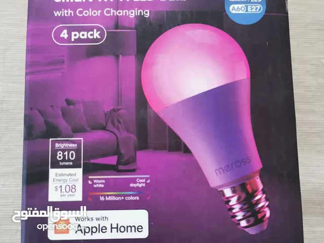 Meross 4 pack HomeKit color Bulb