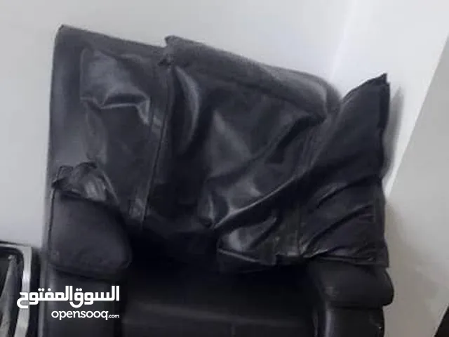 كنب مكتبي جلد اسود