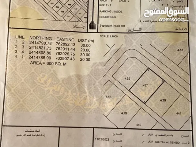 Residential Land for Sale in Al Sharqiya Ja'alan Bani Bu Ali