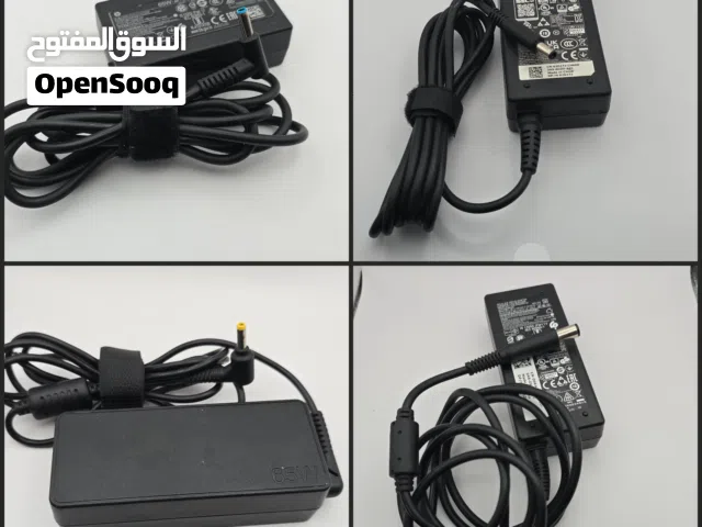 شواحن لابتوب اصلي الشركة مستعمله نظيفه
