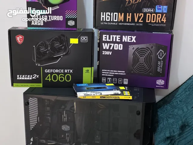 كمبيوتر جيمينج (العاب) كرت شاشه rtx 4060 اعلا فريمات