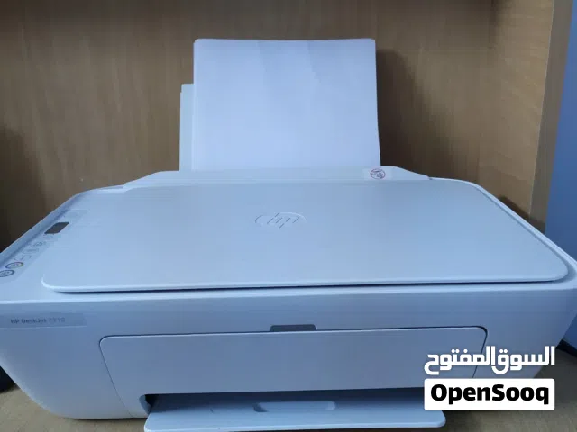 طابعة hp بحالة ممتازة للبيع ومتوفر توصيل السعر مع التوصيل 140 شيكل فقط 2710 نوعها