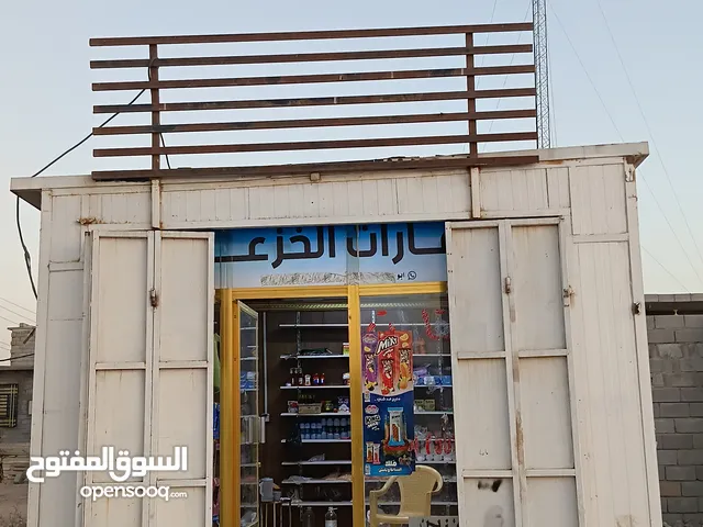 محل كرفان يصلح ان يكون مكتب عقارات جاهز وماثث وفيه سبلت