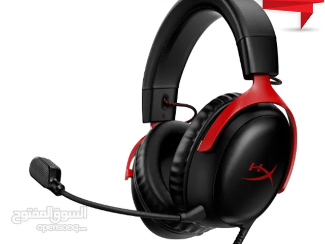 سماعات رأس سلكي هايبر كلاود 3 لعشاق الألعاب واليوتيوبرز HyperX Cloud III