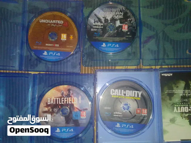 سيديات بلايستيشن 4 للبيع حط سعرك
