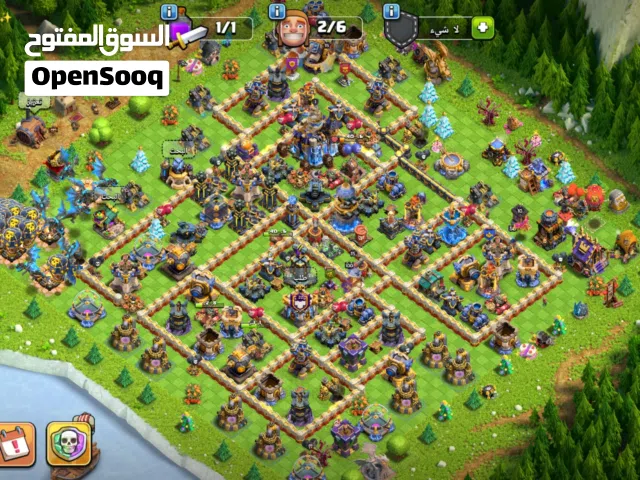 للبيع قرية clash of clans