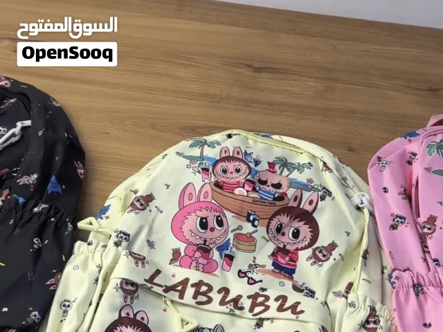 حقيبة ظهر للأطفال ( شخصية لابوبو ) مع جيزدان
