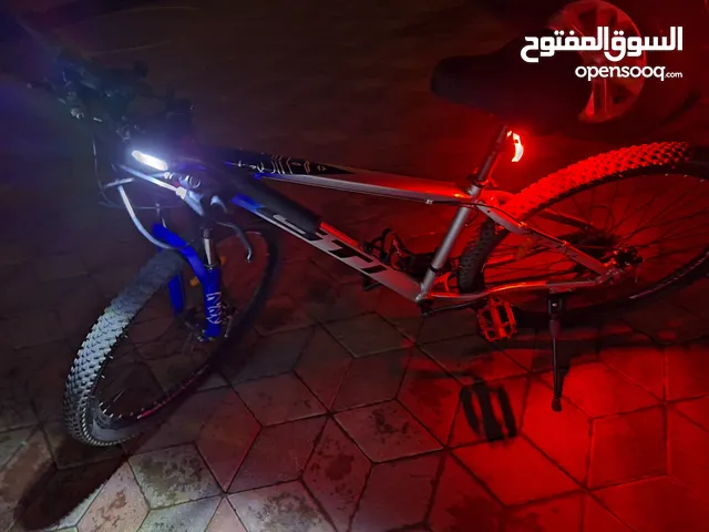 1 month used big bicycle for sale with a lot of attachment /سيكل للبيع كبير حجمه ومعه أغراض