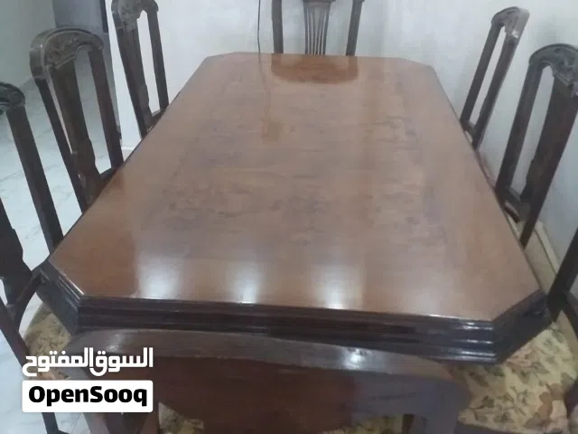 طاولة سفرة خشب زان