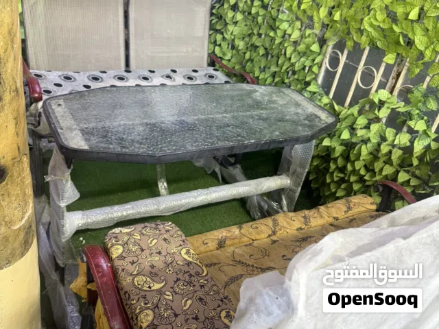 طاولة حديقة زجاج