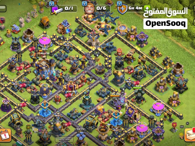 Clash of Clans Accounts and Characters for Sale in Sharjah