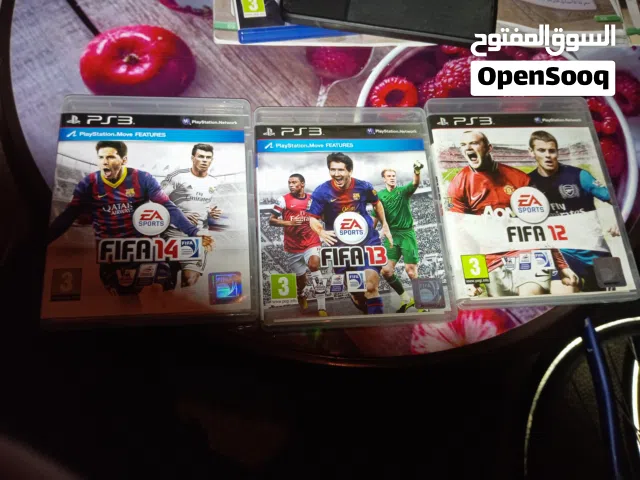 سيديات بلاي ستيشن 3 الجديد ثلاث سيديات  15 دينار