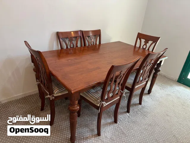 طاولة "سفرة مع 6 كراسي