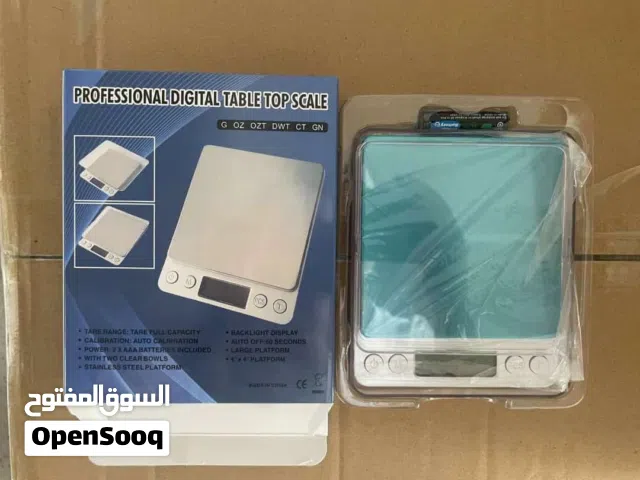 ميزان الكتروني حساس ، سعة الوزن من 0.01g  الى 500g ( ميزان  الطعام & ميزان تحضير مستحضرات تجميل )