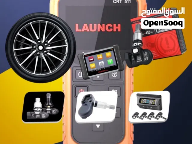 بيع سناسر الاطارات مع البرمجه و فحص المركبه