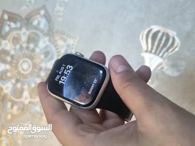 ساعة أبل سيريس 9 45mm ذكية مستعملة بحالة ممتازة مع ميزات حديثة