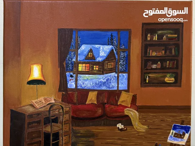 Original Artwork, Acrylic Painting. (Canvas Size:- 25x30cm)