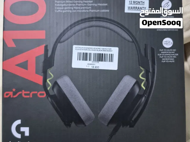 logitech astro a10 new ضمان سنة
