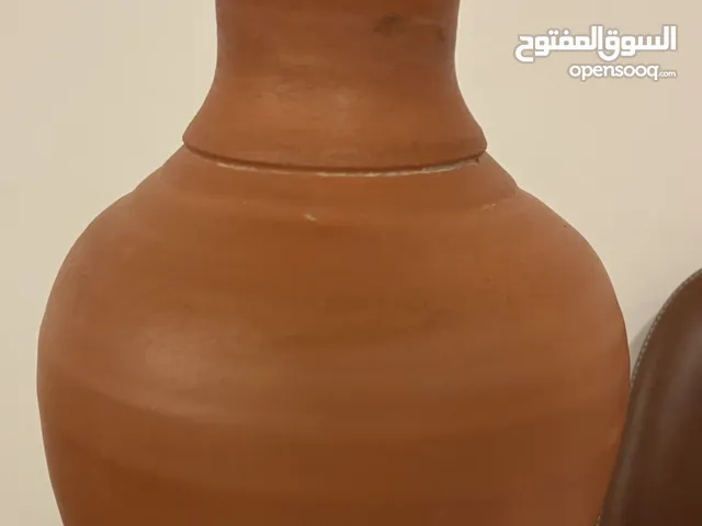 Brown earthenware jar