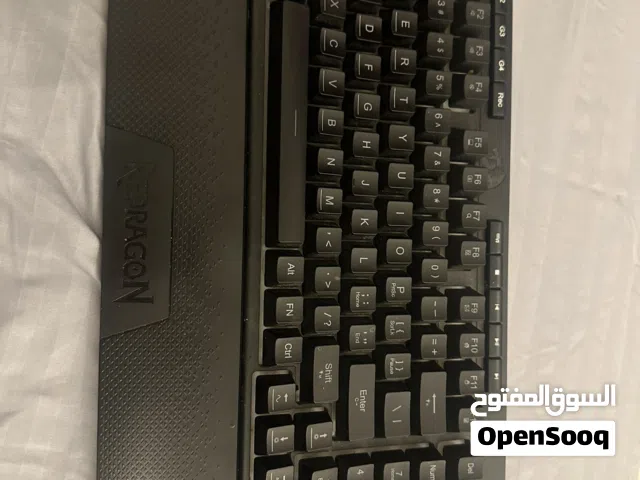 RED DRAGON WIRED RGB KEYBOARD