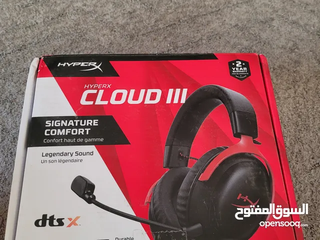 سماعات قيمنج hyperx cloud 3 هايبر اكس كلاود3 جديد openbox