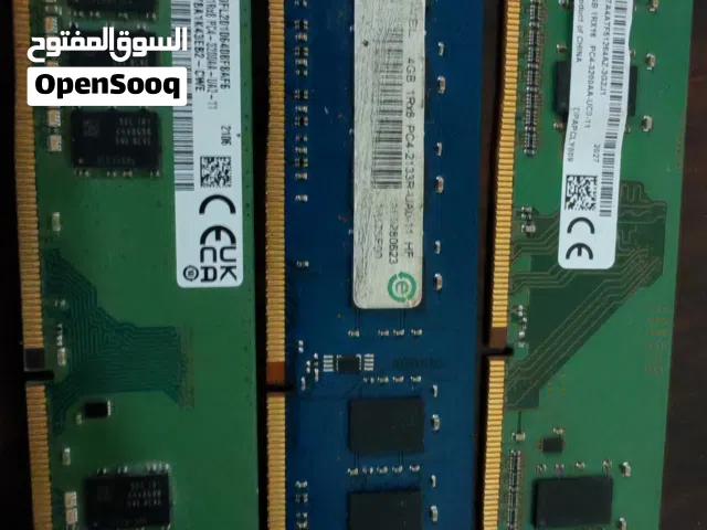 رامات DDR4 أصلية للبيع (Samsung & Micron) - نظافة تامة