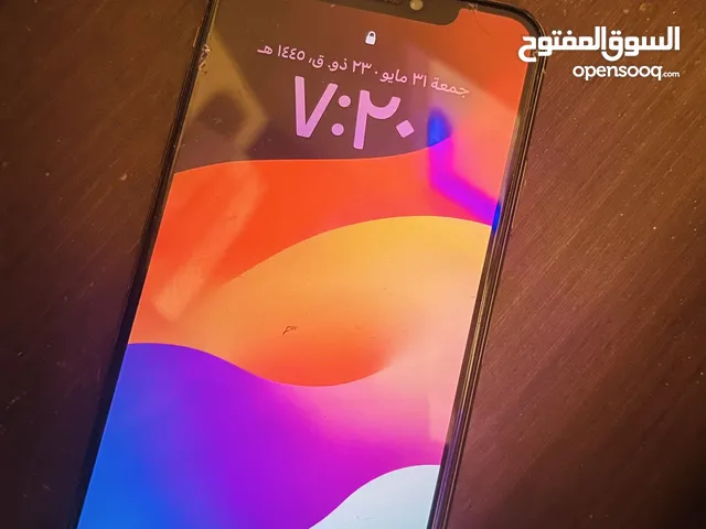 iPhone X Max 256 G Gold وارد من الكويت